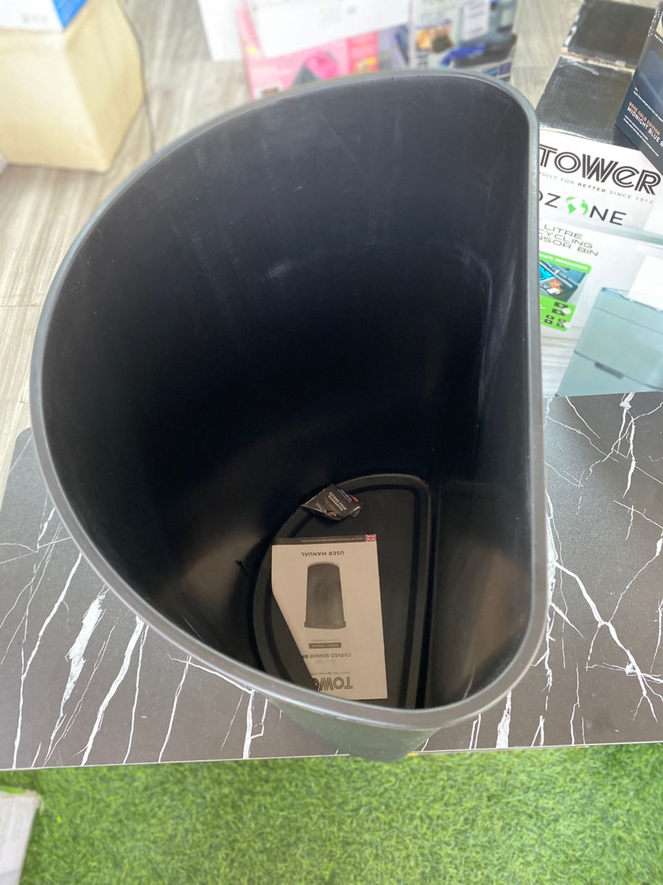 50L Tower Recycling Sensor Bin