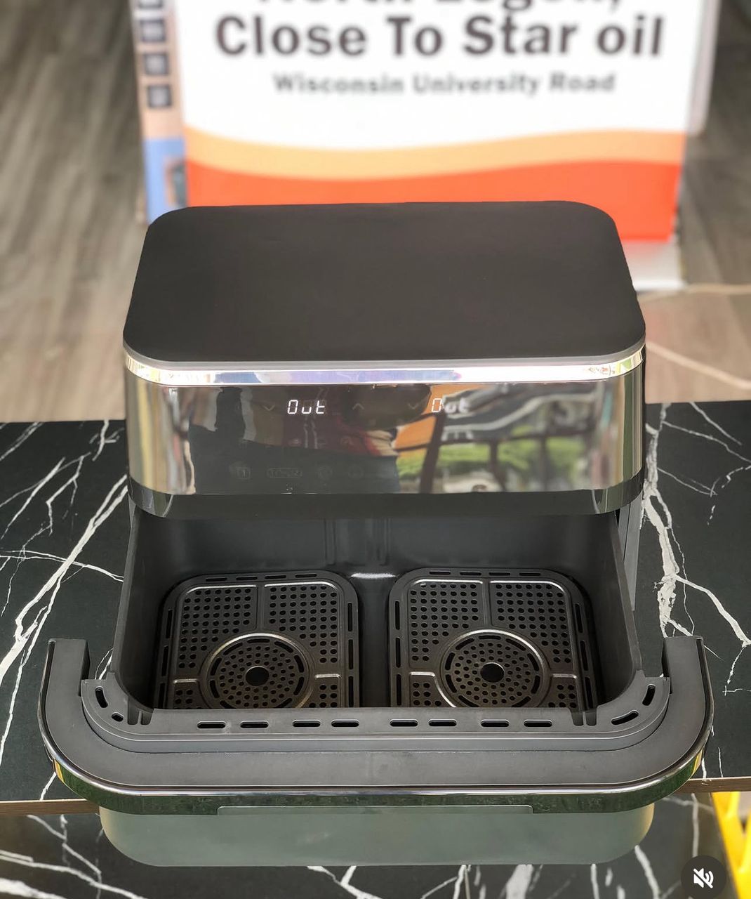 9L George Home Multi Basket Air Fryer