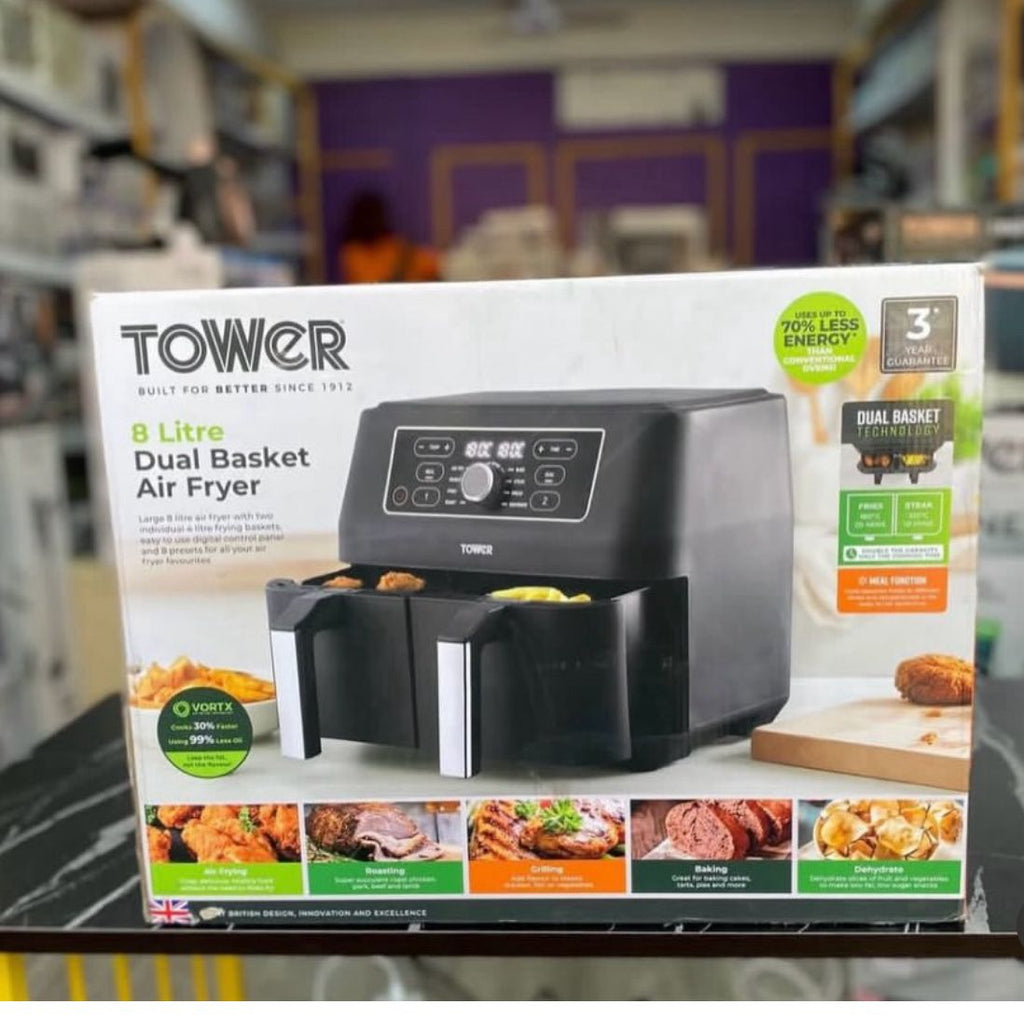 8L Dual Basket Air Fryer