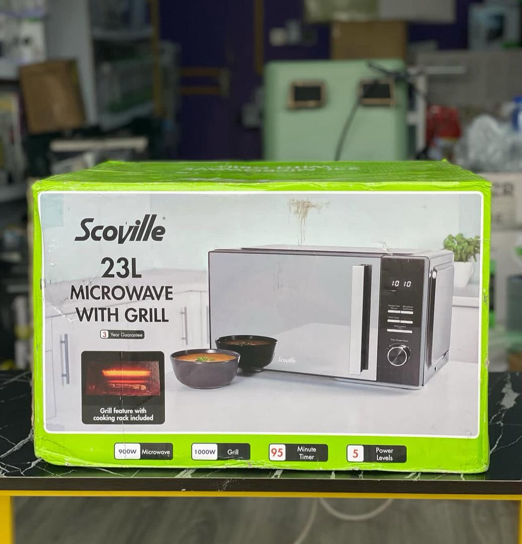 23L Scoville Digital Microwave With Grill
