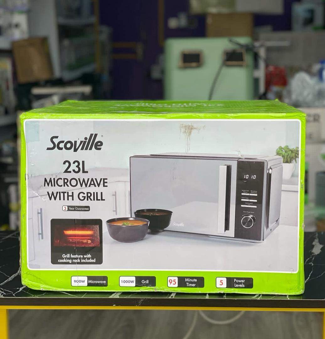 23L Scoville Digital Microwave With Grill