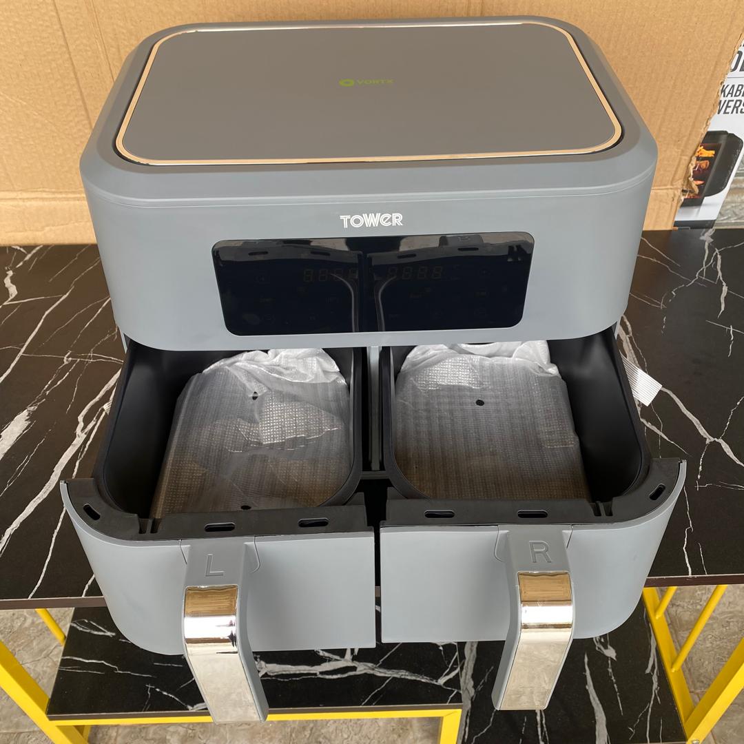 8.5L Tower  Vortx  Dual Basket Air Fryer.