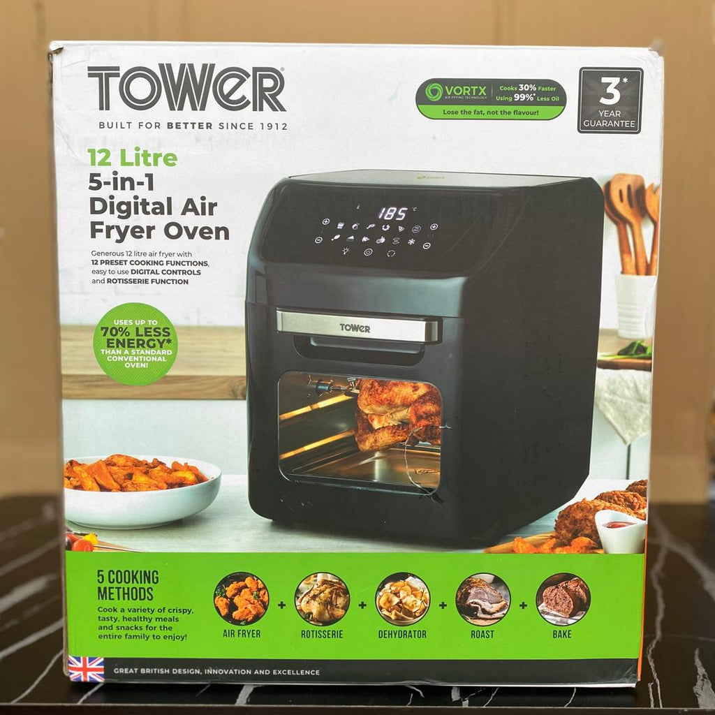 12L Tower Vortx 5-in-1 Digital Air Fryer Oven