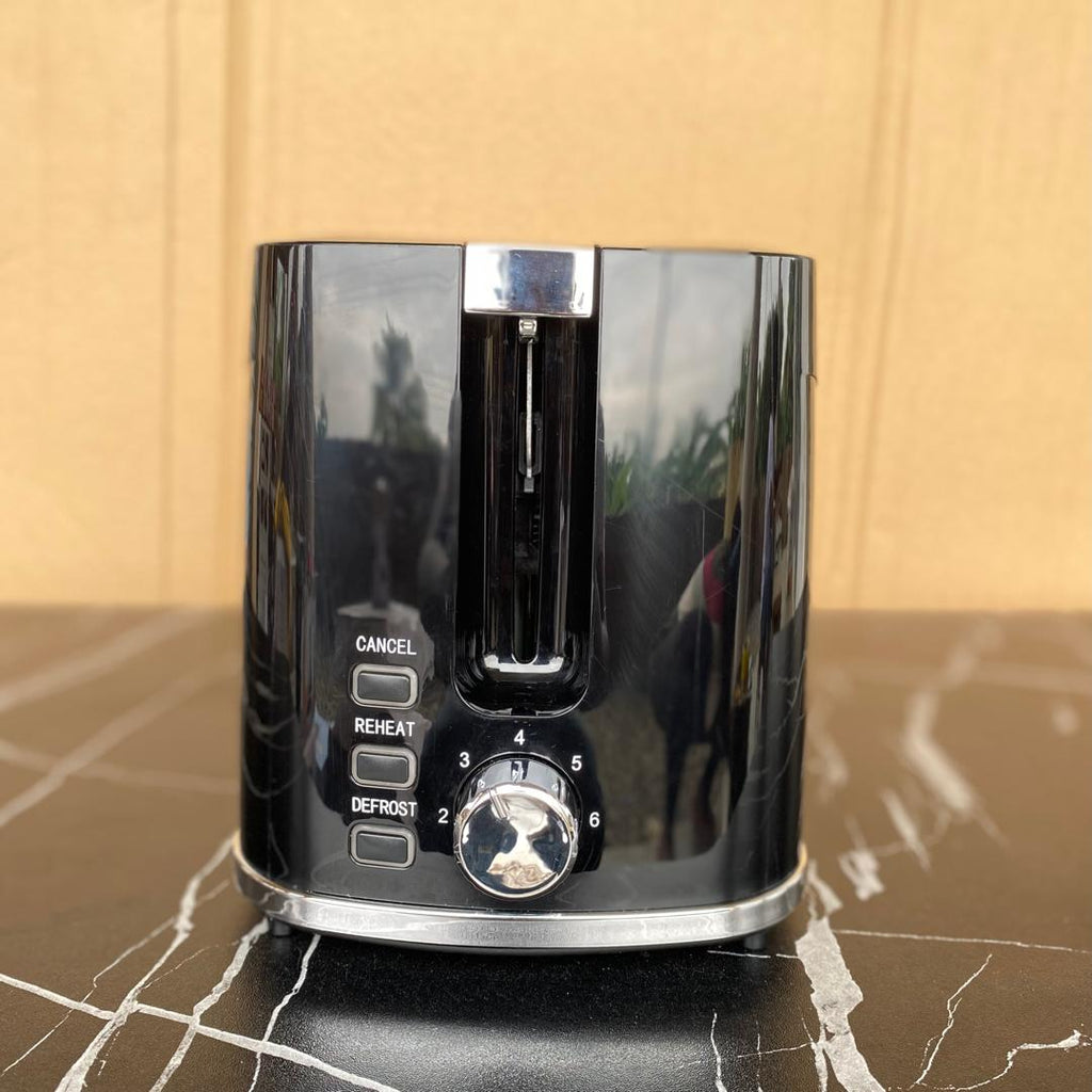 2 Slice Tower Sonar Black Toaster