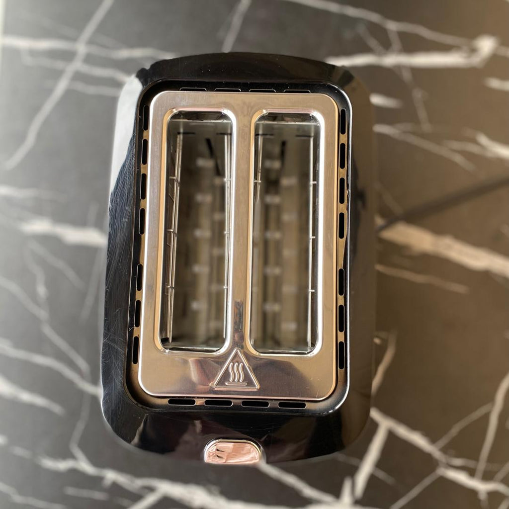 2 Slice Tower Sonar Black Toaster