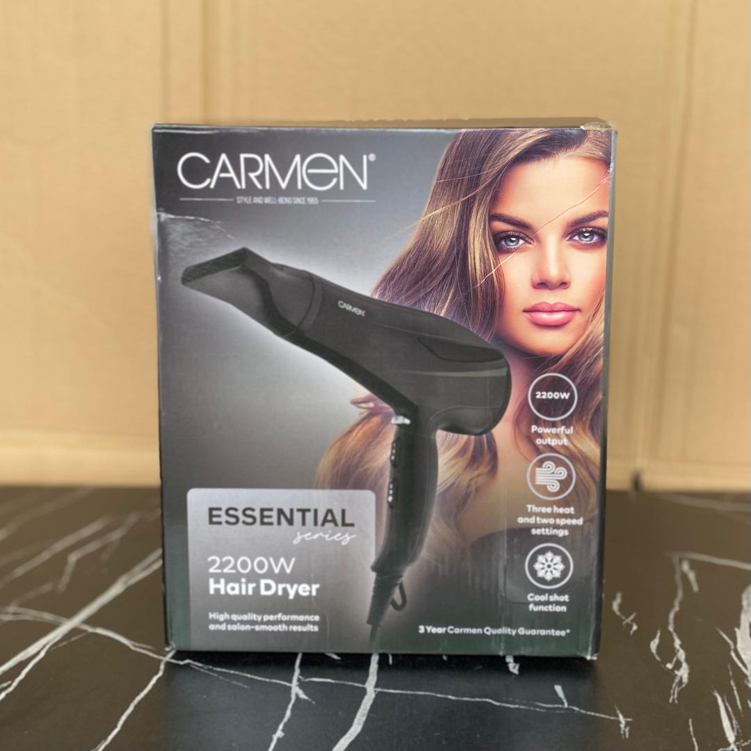 Carmen Essential Series 2200W hair dryer - Store Reject