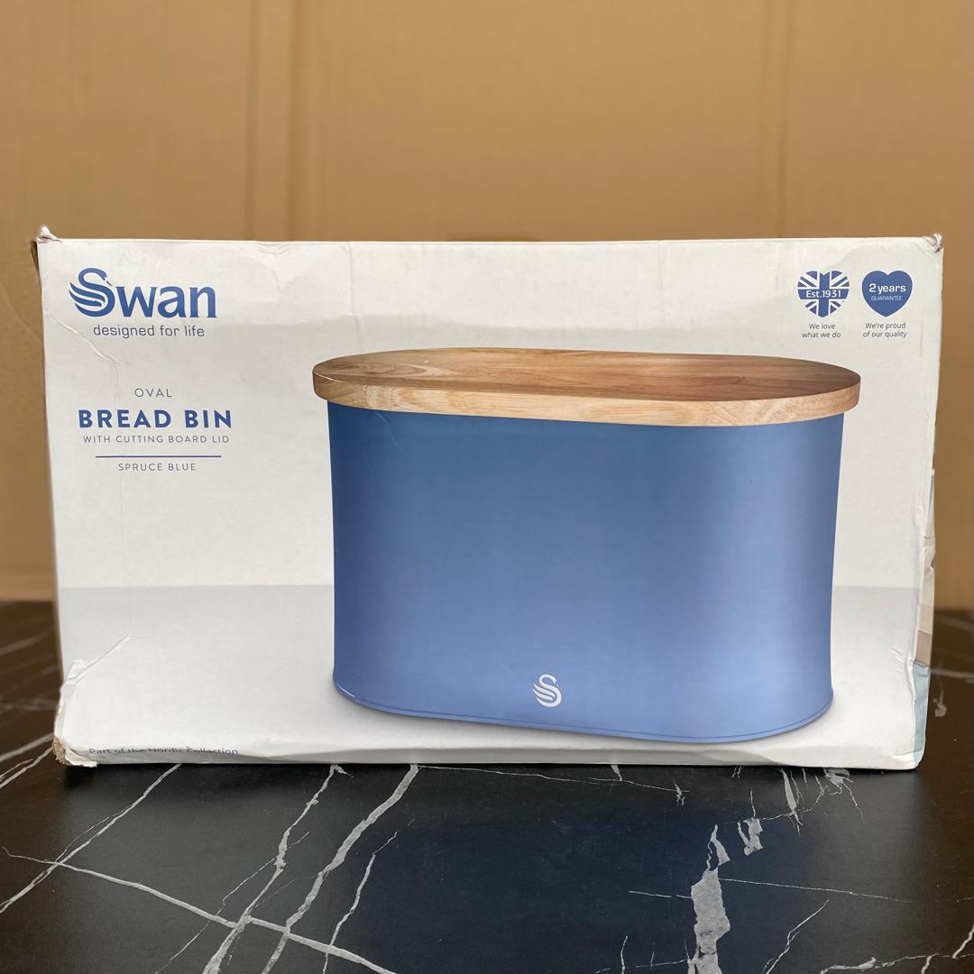 Swan Nordic Oval Bread Bin