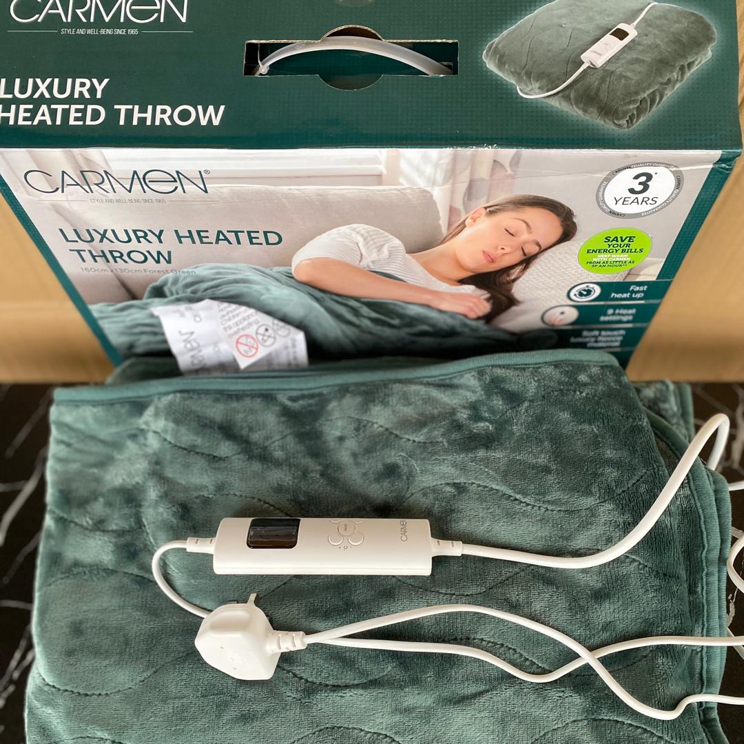 Carmen Luxury Heated Throw