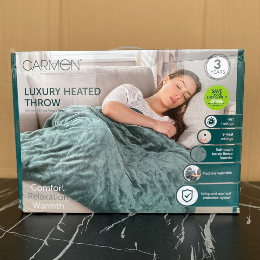 Carmen Luxury Heated Throw