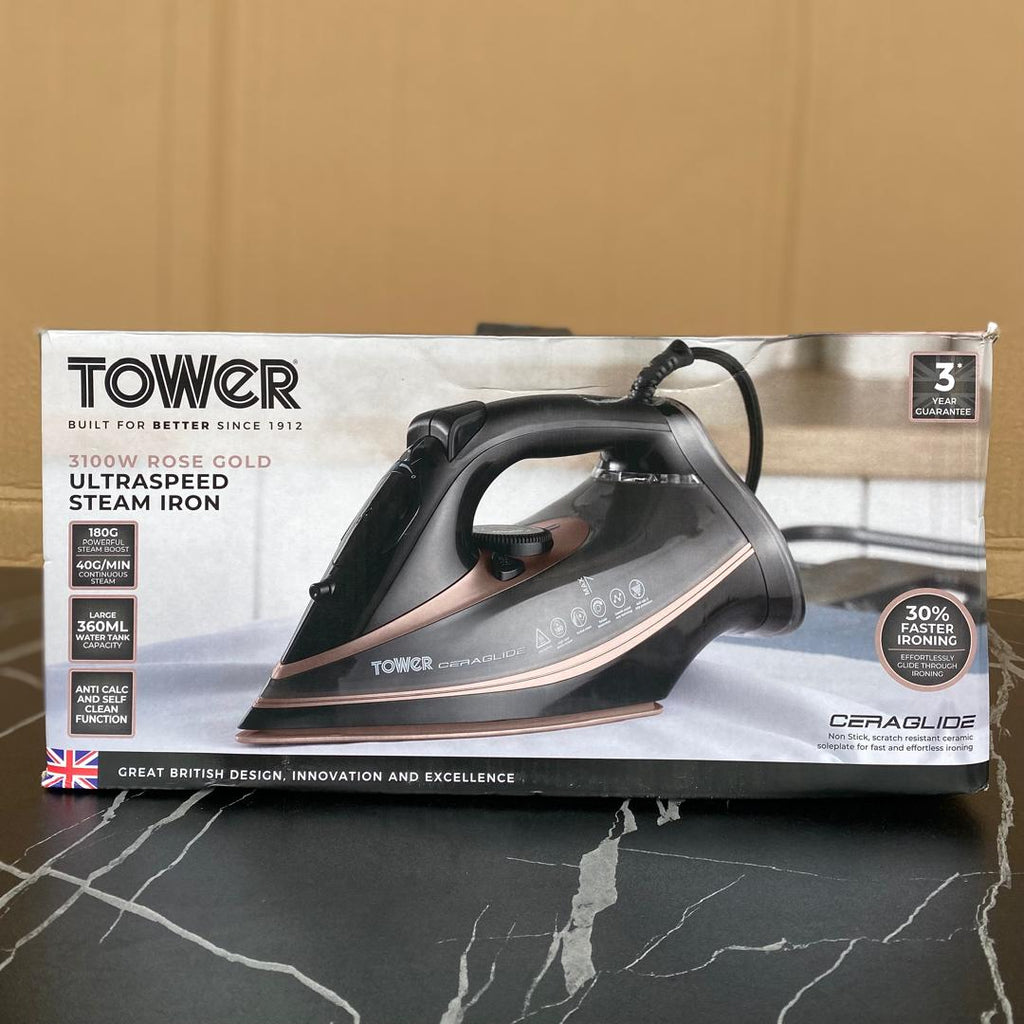 3100W Tower Ultraspeed Steam Iron - STORE REJECT