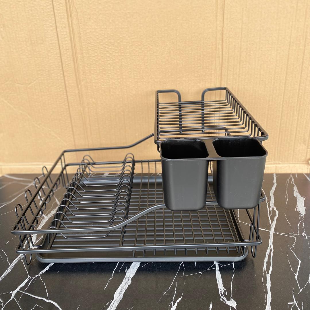 Swan Stealth 2-Tier Dish Rack