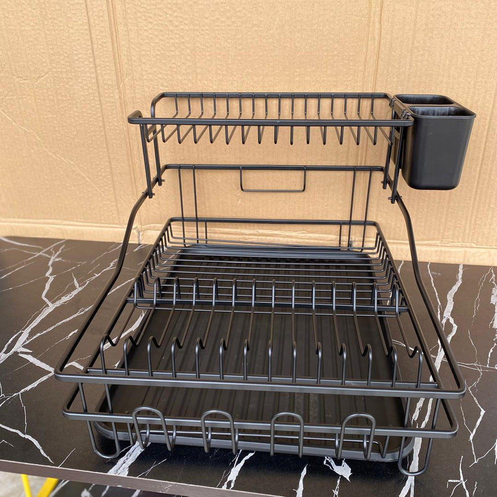 Swan Stealth 2-Tier Dish Rack