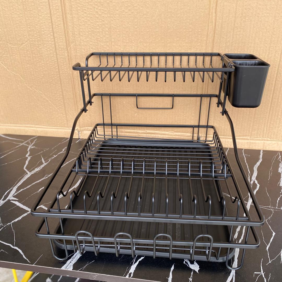Swan Stealth 2-Tier Dish Rack