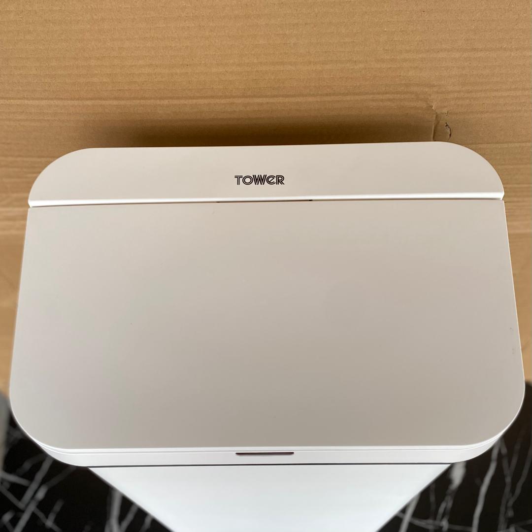50L Tower Rectangular Sensor Bin