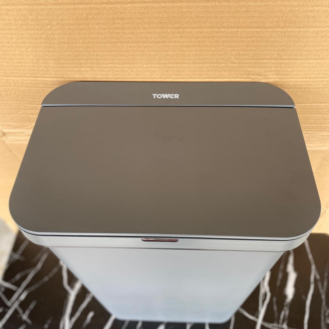 50L Tower Rectangular Sensor Bin