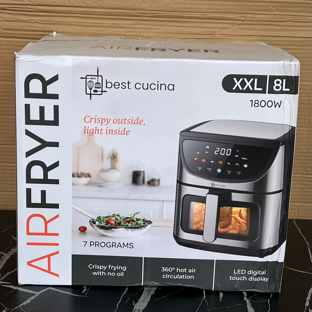8L Best Cucina XXL Air Fryer