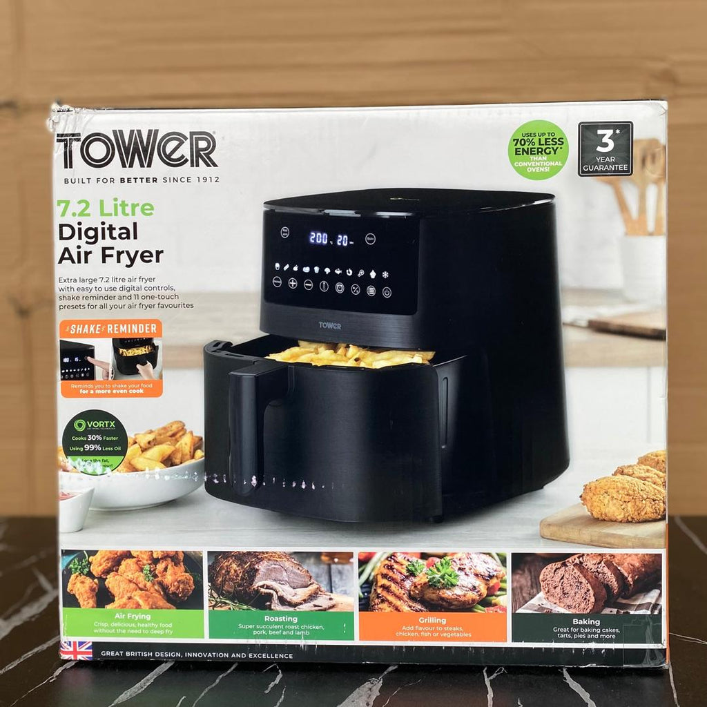 7.2L Tower Vortx Digital Air Fryer - STORE REJECT