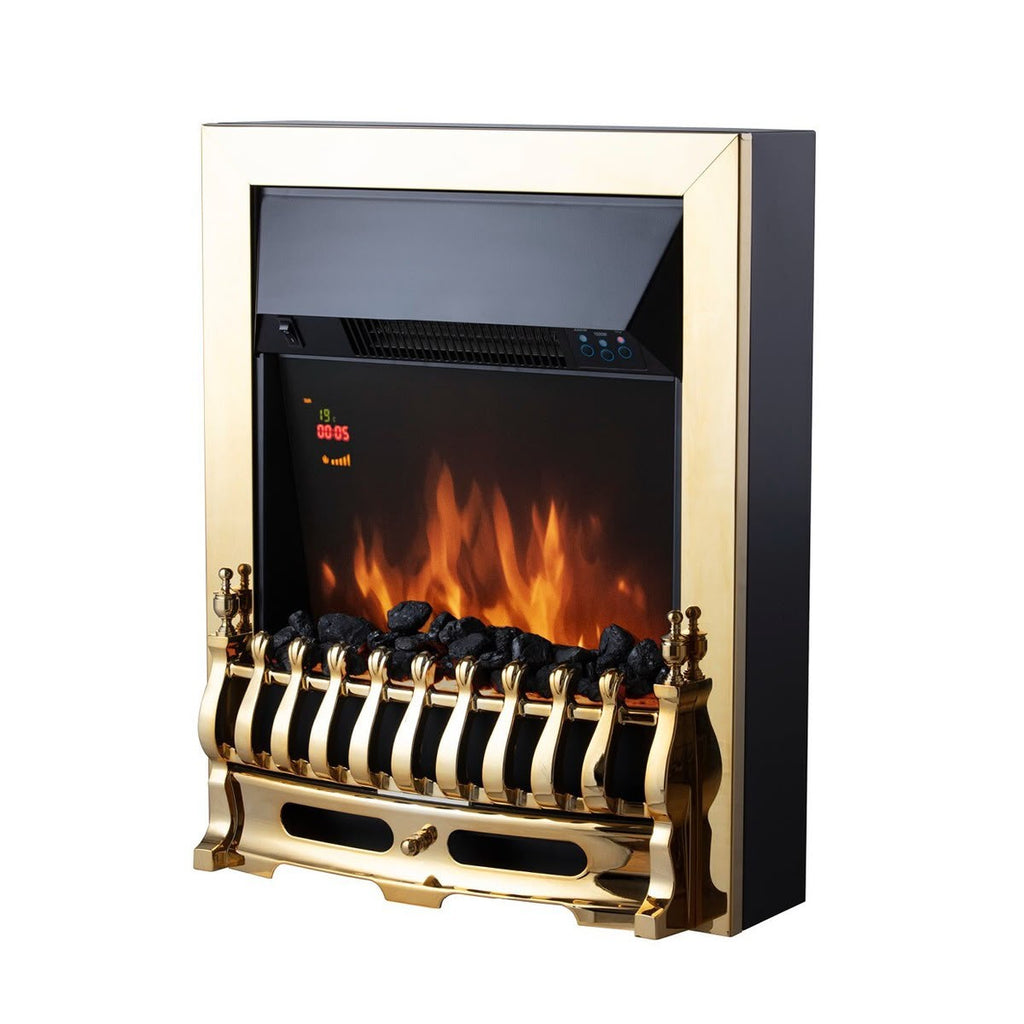 Electric Fire 2kW LED Flame, Warmlite Whitby with Remote Control - NEW