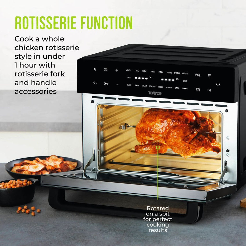 30L Tower Vortx Platinum Xpress 18-in-1 Air Fryer Oven - STORE REJECT