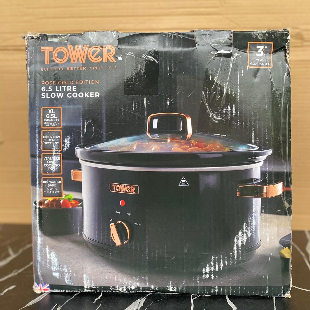 6.5 Litre Tower Cavaletto Slow Cooker - STORE REJECT