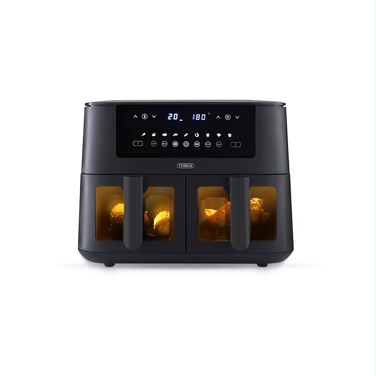 8L Tower Vortx Dual Basket Air Fryer