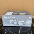 3 Piece Swan Retro Aluminium Saucepan Set - NEW