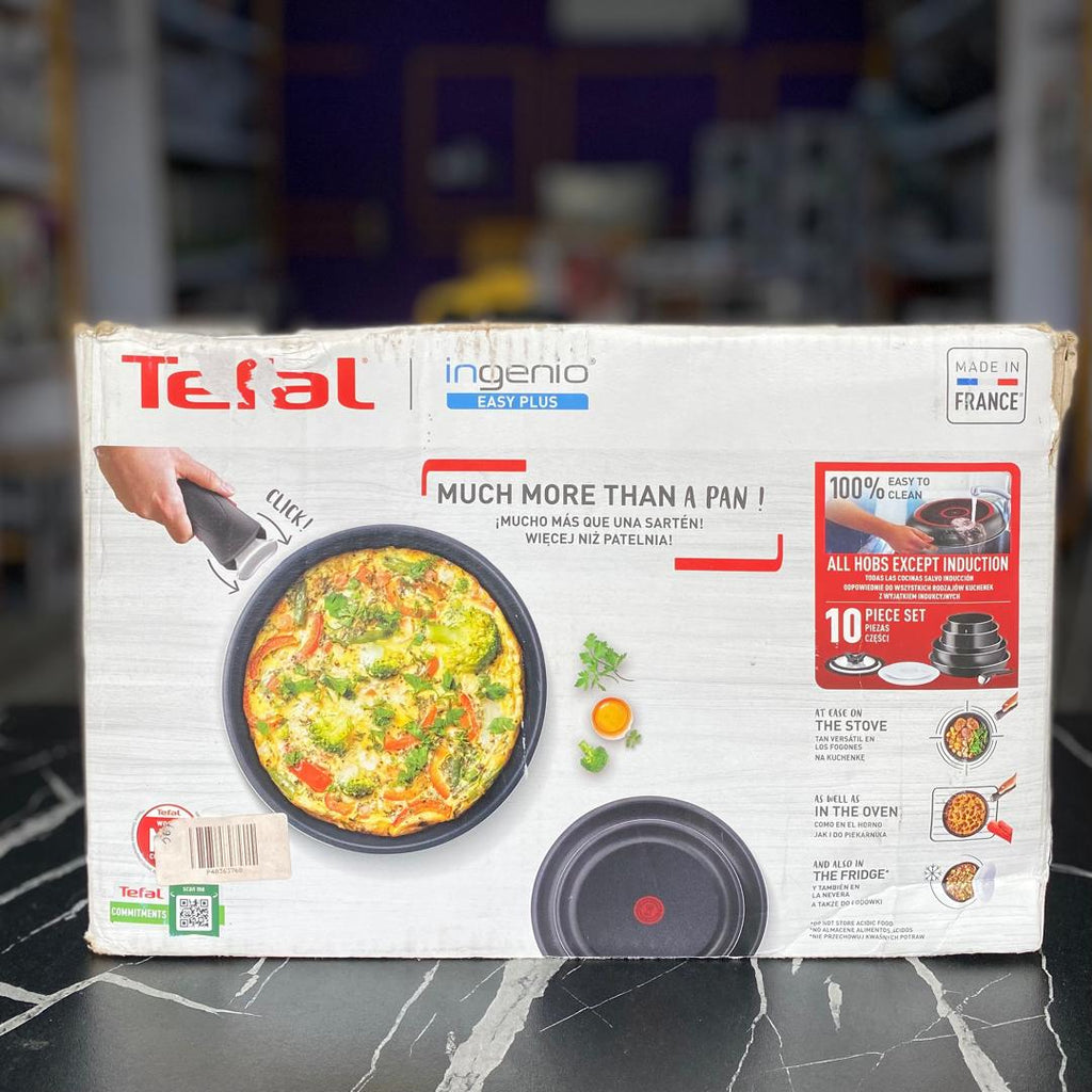 10pc Tefal Ingenio cookware set - STORE REJECT