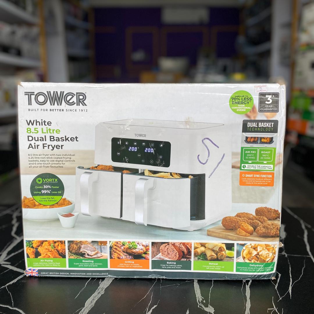 Tower Vortx 8.5L Dual Basket Air Fryer - STORE REJECT