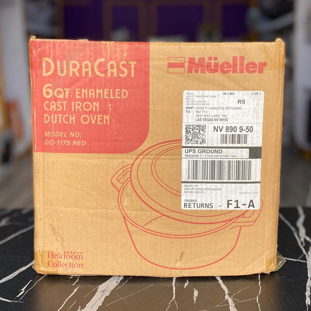 Mueller DuraCast 6qt Enameled Cast Iron -STORE REJECT