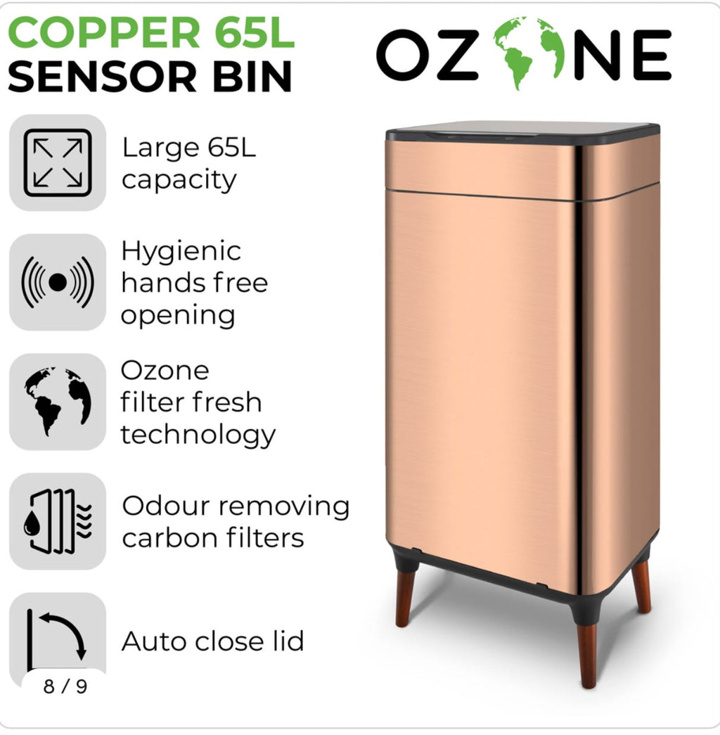 65L Ozone Sensor Bin - STORE REJECT