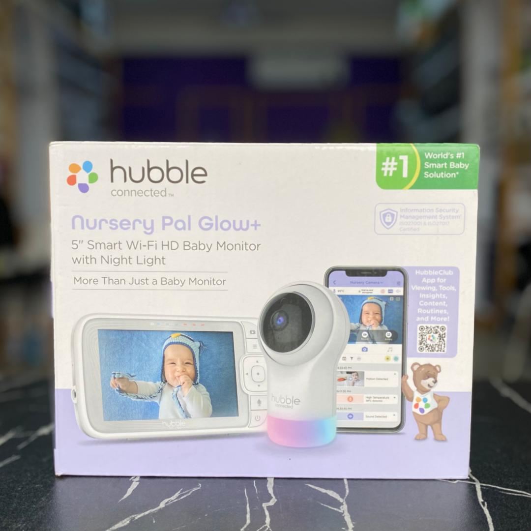 Hubble Connected Nursery Pal Glow+ Smart Video Baby Monitor - NEW