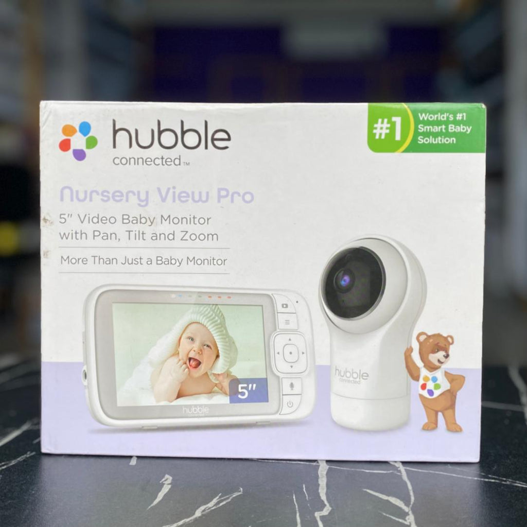 Hubble Connected Nursery View Pro 5" Video Baby Monitor - NEW