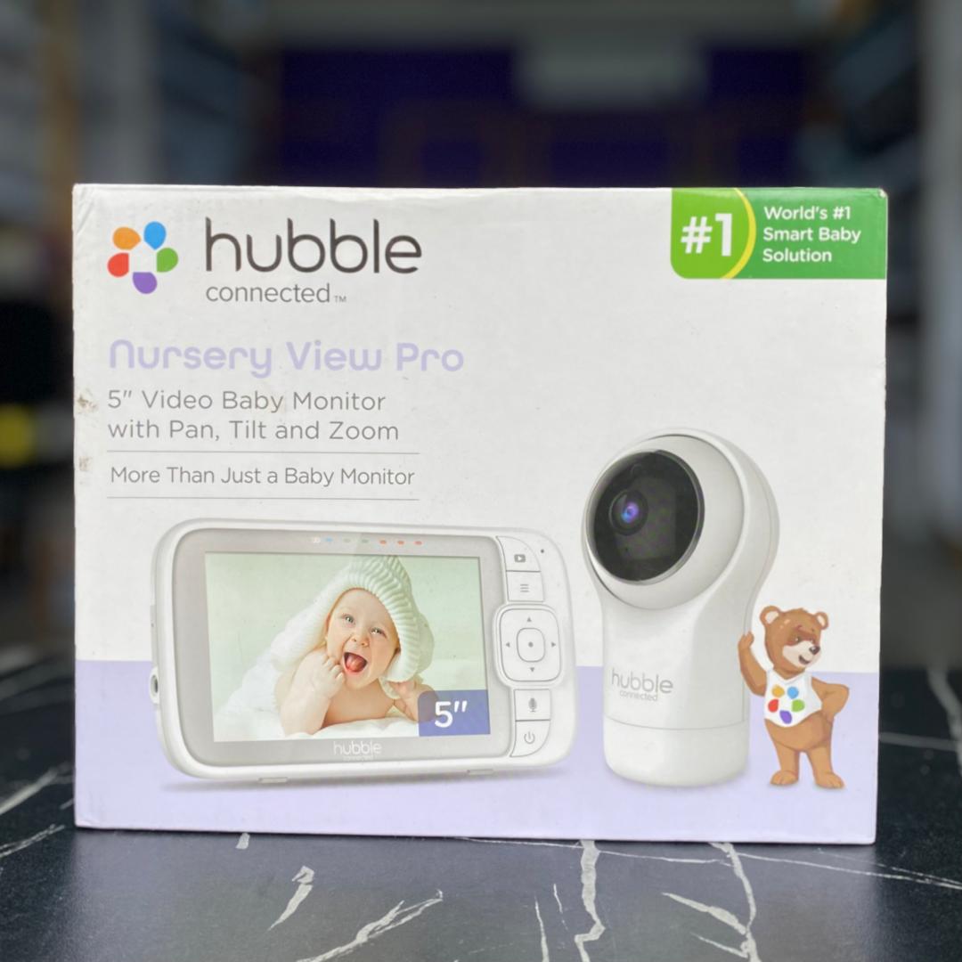 Hubble Connected Nursery View Pro 5" Video Baby Monitor - NEW