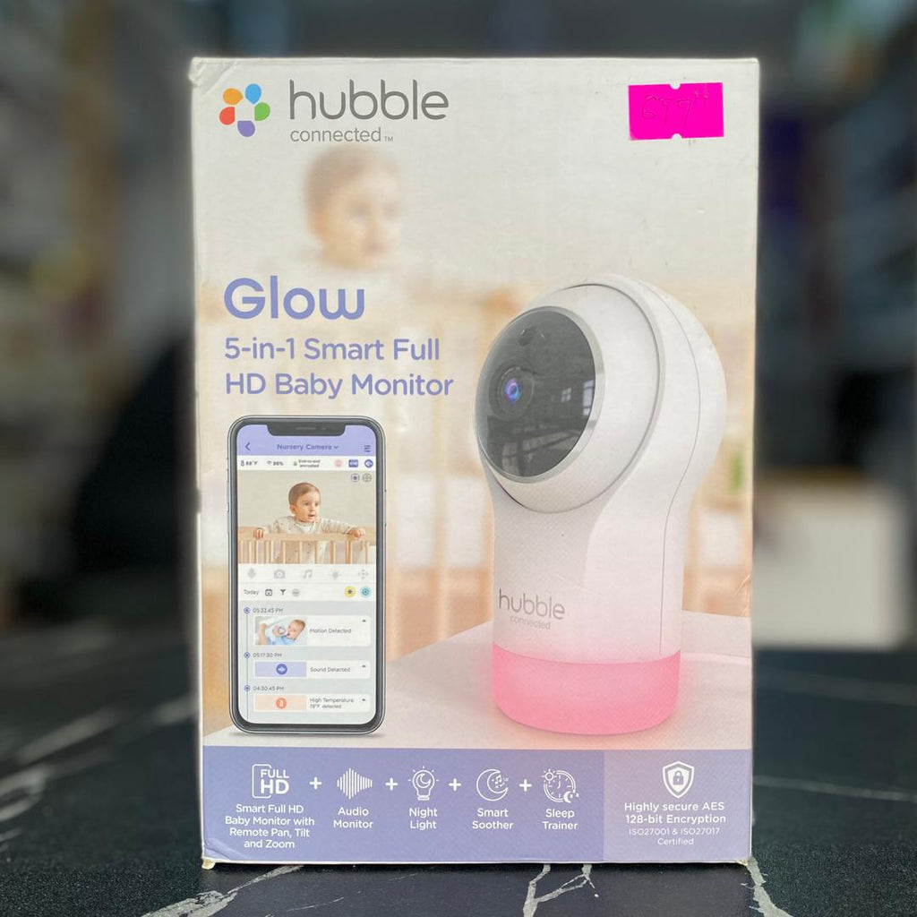 Hubble Connected Nursery Pal Glow Baby Monitor - NEW
