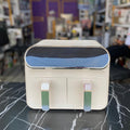 8L Swan Retro  Dual Basket Air Fryer - PRE-OWNED