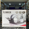 Tower Essentials 9 Plate Dish Rack & Tray - STORE REJECT