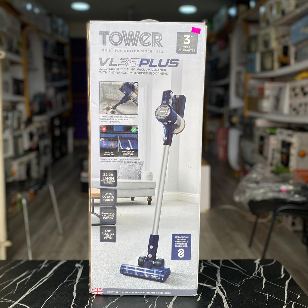 3-in-1 Cordless Tower VL35 Plus Anti-Tangle Vacuum Cleaner - PRE-OWNED
