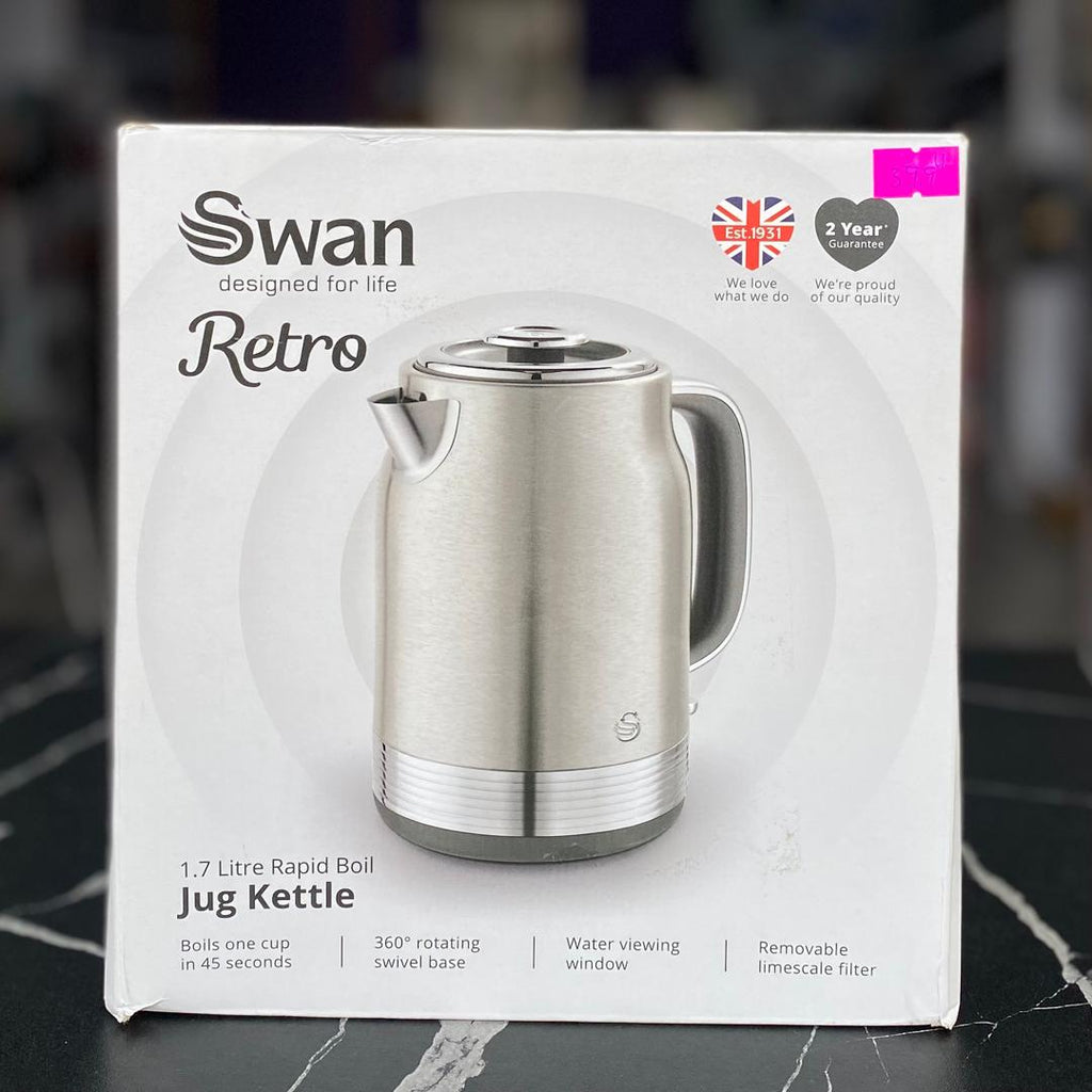 1.7L Swan Retro Jug Kettle - PRE-OWNED