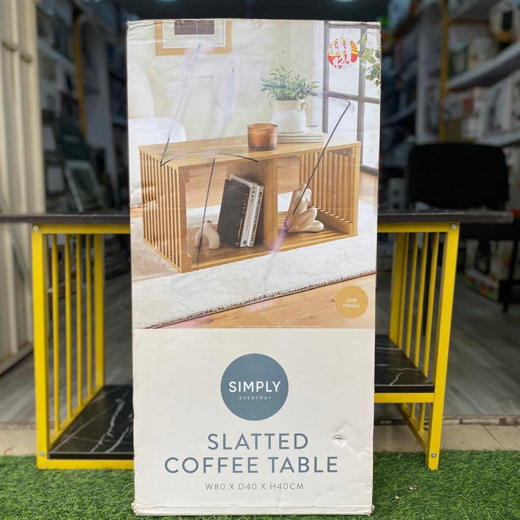 Simply Brand Slatted Coffee Table