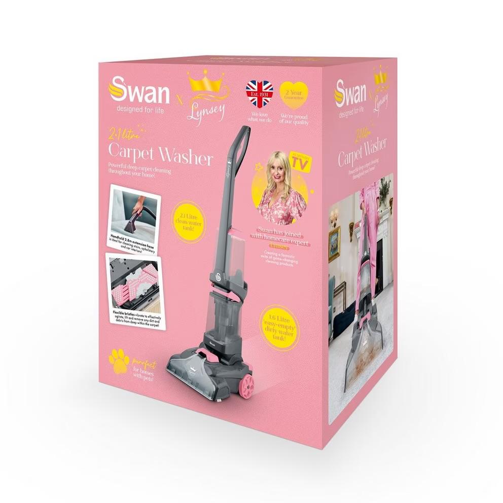 2.1L Swan Carpet Washer - STORE REJECT