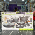 14-piece Granitestone Armor Max Non- Stick Cookware Set - New