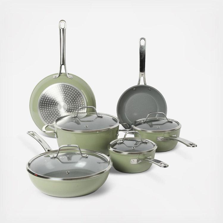 10 Piece Sur La Table Kitchen Essentials Cookware Set - NEW