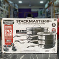 10-piece Granitestone Diamond Pro Stackmaster Non-stick Cookware Set - NEW
