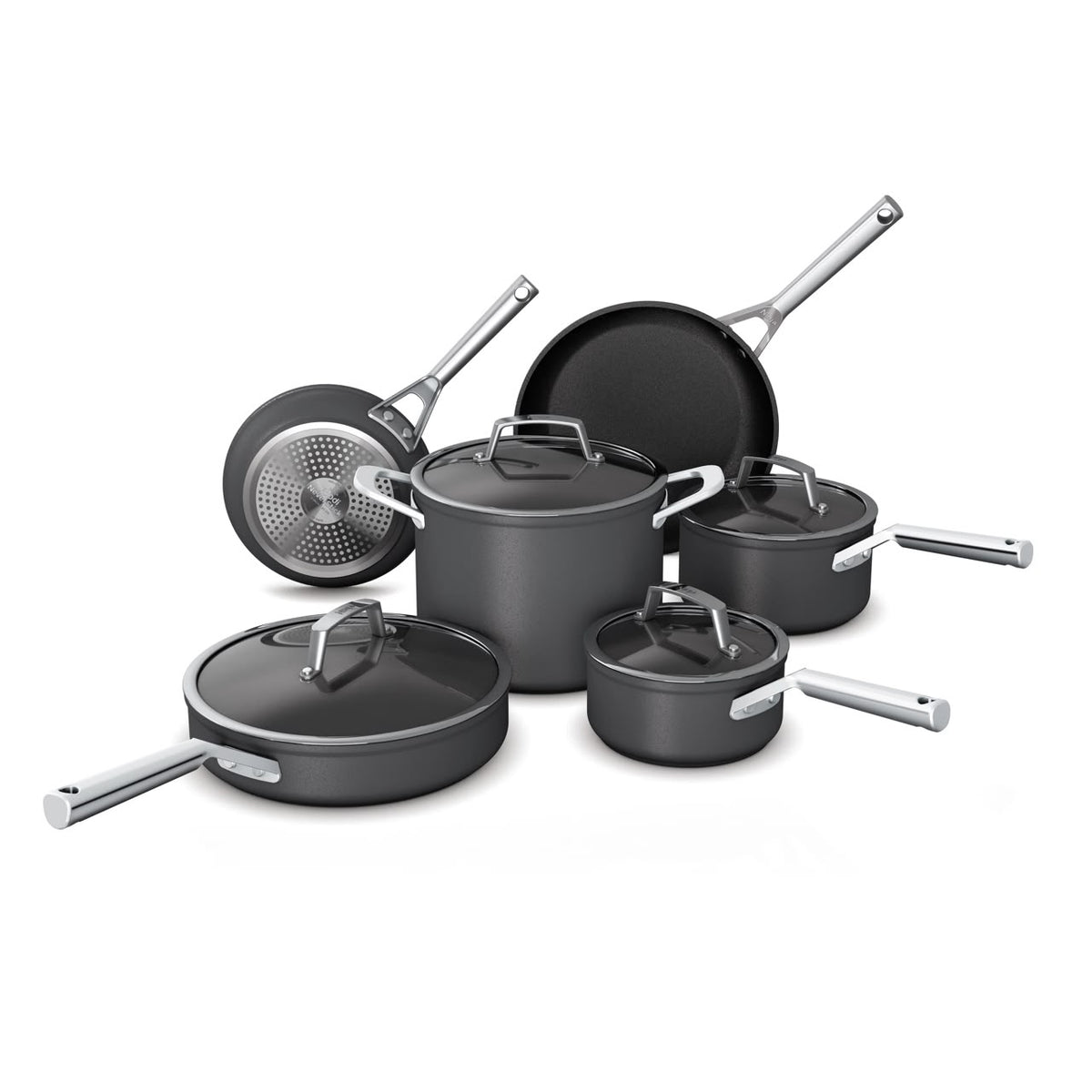 10 piece Ninja Foodi NeverStick Essential Series Cookware Set - NEW