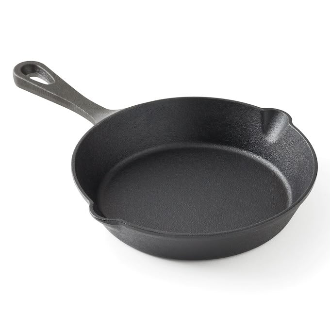7-Piece Pre-Seasoned Cast Iron Cookware Set - NEW