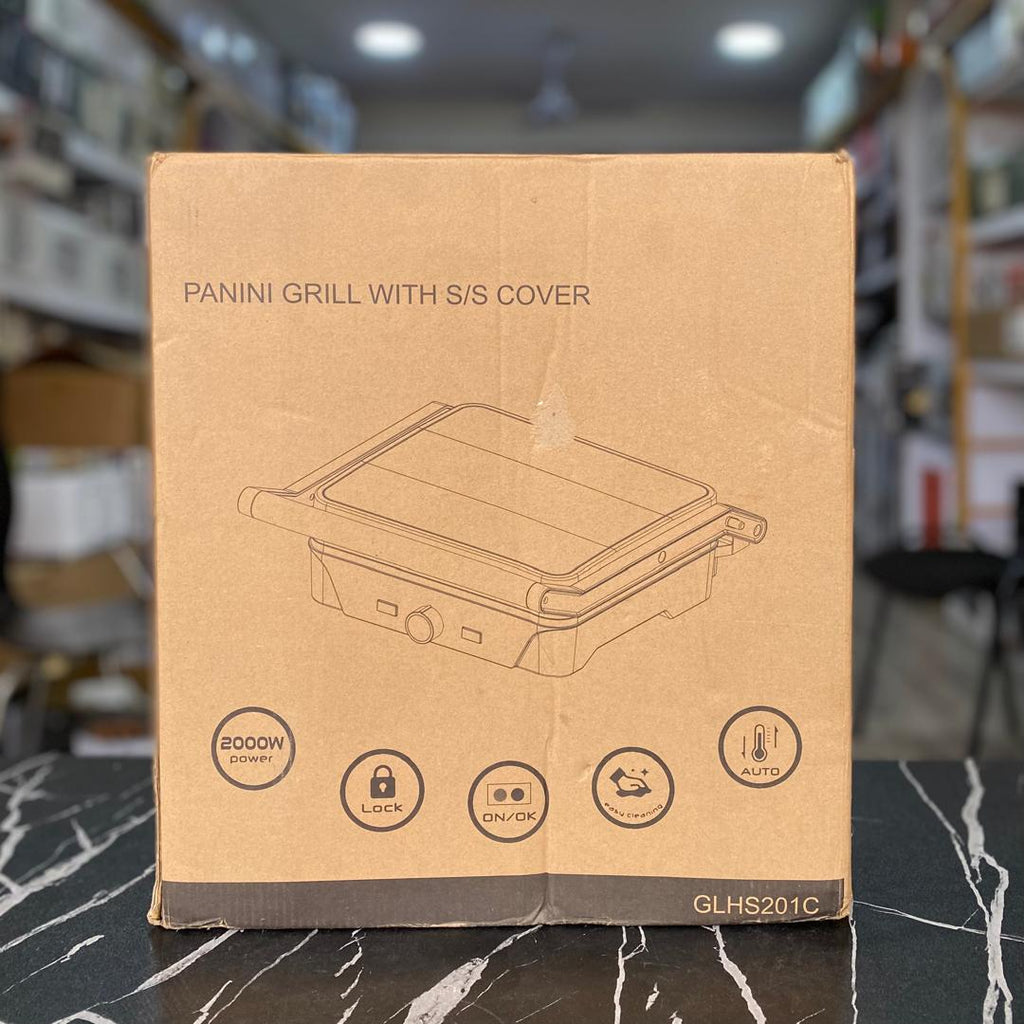 Panini Grill With S/S Cover - STORE REJECT