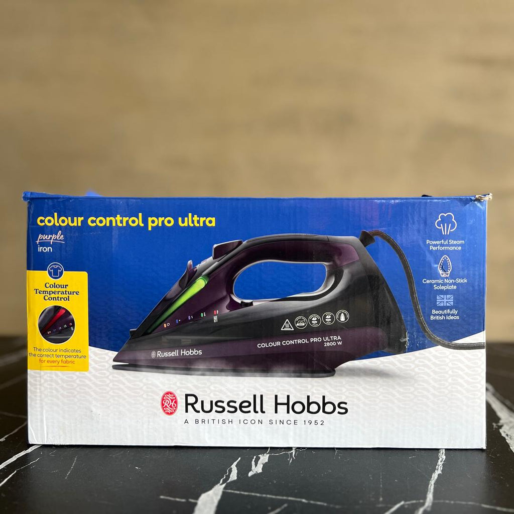 Russell Hobbs Colour Control Pro Ultra Steam Iron - STORE REJECT