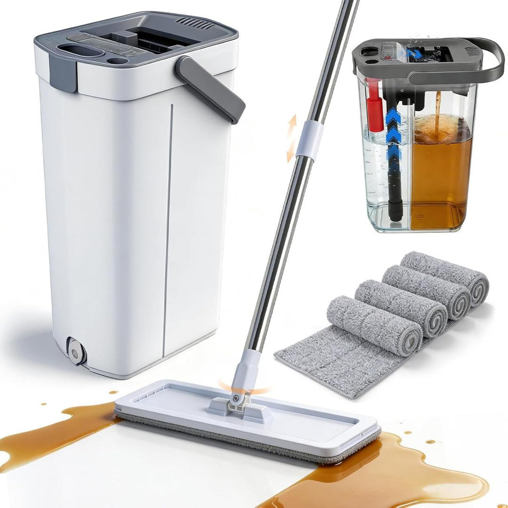 3-in-1 Anko Mop and Bucket - NEW