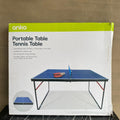 Anko Portable Table Tennis Table - NEW