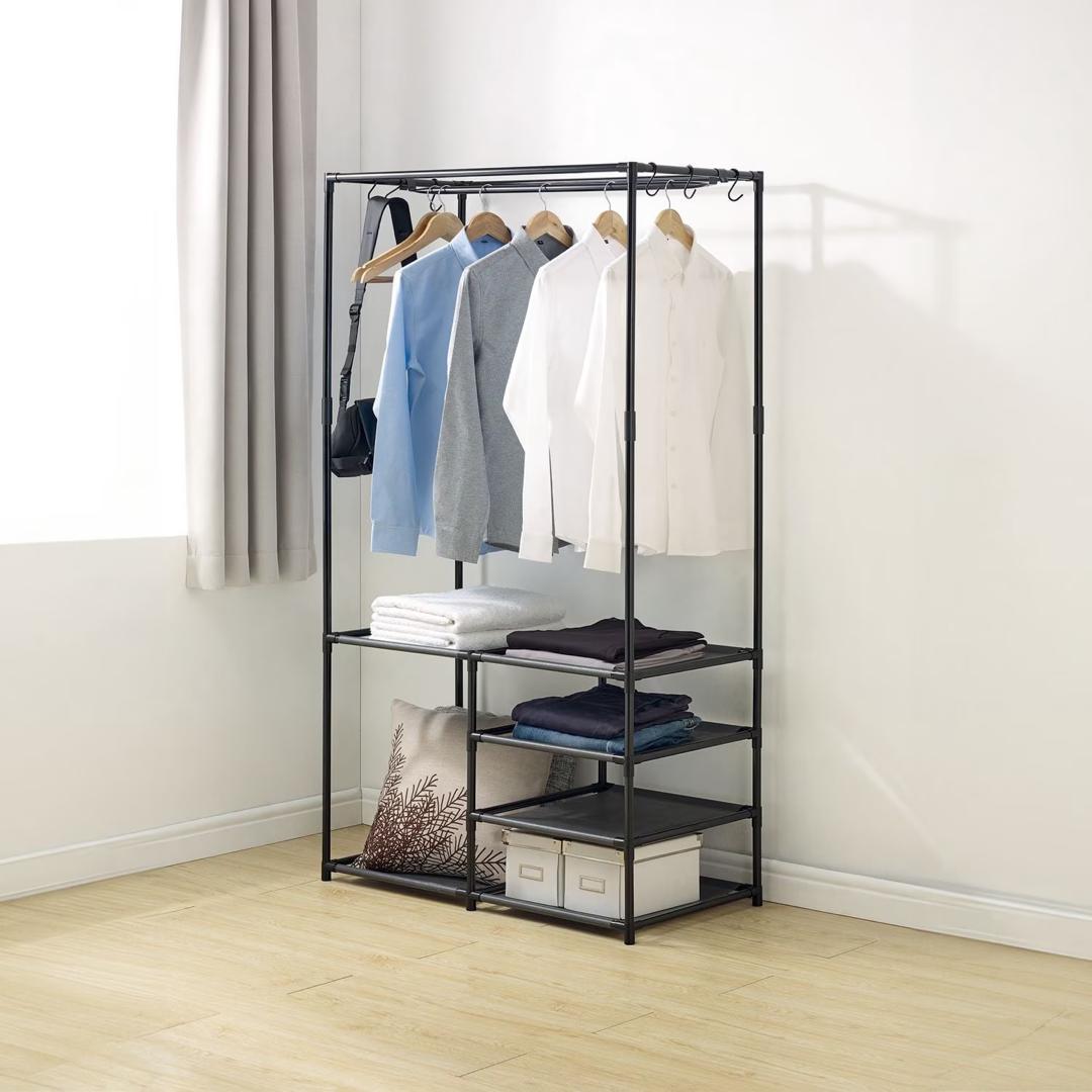 Anko Open Wardrobe with Shelves - NEW